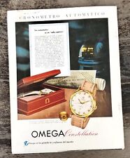 OMEGA 1954 Vintage Magazine Constellation 30 mm Chrono Rare OEM / picture