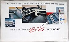 1958 BUICK B-58 AUTOMOBILE CAR ADVERTISING SALES BROCHURE GUIDE VINTAGE picture