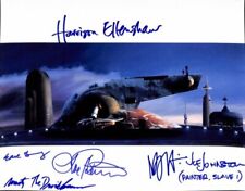 Slave I-ILM Multi-Signed Photo 11x14 Star Wars BAS Authentic Grad Collection picture