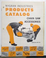 1960s Nygran Chainsaw Accessories Pricing Diagrams Features Specs Sales Brochure picture