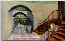 Postcard - Old Stairway, Patio Royal - New Orleans, Louisiana picture