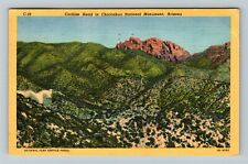 AZ-Arizona, Cochise Head In Chiricahua National Monument Vintage Postcard picture