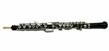 VINTAGE Miniature Black Clarinet SALESMAN SAMPLE Instrument 6” Figure picture