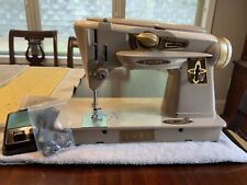 Singer 500a sewing machine cleaned and serviced Fair condition SN NC570554 picture