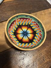 Vintage Huichol beaded Prayer Guord Hand Made picture