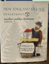 Dept 56 New England Village Accessory  ANOTHER CRABBY CHRISTMAS, 4030706, NIB picture