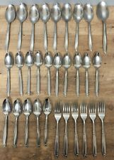 Vintage Simeon L & George H Rogers Oneida Paramount Stainless Flatware 30 PC picture