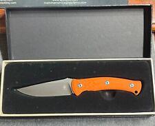 Kizer Hennicke Sealion Fixed Blade Orange G10 3.6