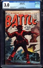 Battle #47 CGC 3.0 Atlas (1956) - Carl Burgos Silver Age War Cover picture