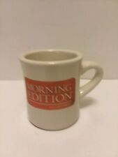 Morning Edition Chicago Public Radio NPR Heavy Ceramic Diner Style Coffee Cup picture