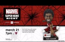 Tari Eason Spider-Man Houston Rockets Bobblehead Limited Edition Unopened picture