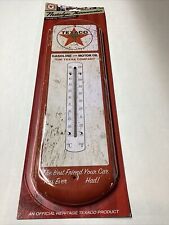 Texaco Replica Nostalgic Metal Thermometer - Official Heritage Texaco Product picture