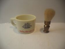Old Spice Shaving Mug ship Recovery Salem 1794 and a Brass Handle Shaving Brush picture