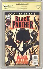Black Panther Annual #1 CBCS 9.8 SS Lashley 2008 17-20EF6C4-002 picture