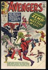 Avengers #6 FN 6.0 1st Appearance of Baron Zemo Black Knight Jack Kirby picture