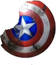 24 inches Medieval Broken Captain Shield for Halloween, Cosplay, Role-Play/Cos picture