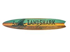 New Landshark Lager Surfboard ~ Wall Decor ~ 6ft ~ New In Box 🦈☀️ Jimmy Buffett picture