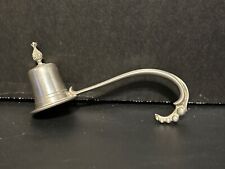 Vintage Shirley Pewter  Snuffer Pineapple Finial Berries Handle 4-1/2 CLEAN NICE picture