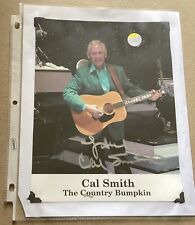 Vintage Cal Smith Hand Signed Autograph, The Country Bumpkin picture