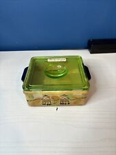 Vintage Moriyama Box Made In Japan Green Lid picture
