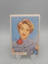 1953 Topps Who-Z-At Star #21 Jane Powell Vintage Trading Card picture