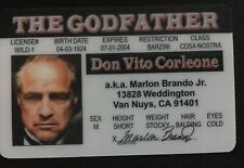 The Godfather MAGNET Don Vito Corleone Marlon Brando Drivers License ID picture