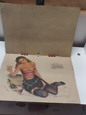 1950 Full Year 12 Month Pinup Girl Esquire Calendar by Al Moore picture