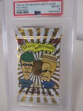Graded 1994 BEAVIS AND BUTTHEAD 1994 Fleer Ultra (UNOPENED/SEALED) VINTAGE RARE picture