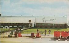 Postcard Terminal Building Hancock Airport Syracuse NY 1954 picture