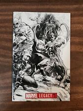 Marvel Legacy #1 Mike Deodato Jr 1:1000 Wraparound B&W Cover 2017  picture