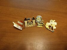 Vintage IL Pin Lot Of 4 Great Condition Very Rare And Unique picture