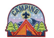 Boy Scouts of America BSA 3 inch CAMPING Activity Patches Tent Campout NEW picture