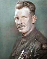 World War Hero SGT ALVIN YORK Colorized Classic History Picture Photo 4x6 picture