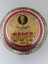 Vintage Rawleigh's Antiseptic Salve Tin Highly Medicated 5 Oz  Half Used  picture