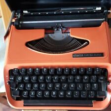 Brother Typewriter Young Elite Vintage Orange Showa Retro ASIS picture