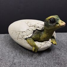 Windstone Editions Hatching Dinosaur Egg Maiasaur Sculpture Artist Pena 1989 picture