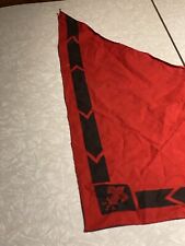 Bandana BSA Boy Scouts of America Neckerchief Red/Black Scarf 40