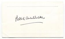 Patrick Gordon Walker Signed Card Autographed Signature British Politician  picture