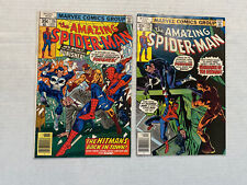 Amazing Spiderman  174 and 175 Marvel  1977 Newsstand , Punisher Appearance picture