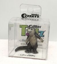 Little Critterz Slide River Otter Miniature Porcelain Figurine LC119 picture