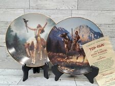 VTG Mystic Warriors Plate Collection DELIVERANCE, TOP GUN By Chuck Ren  picture
