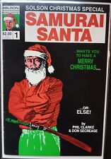 Solson Christmas Special Samurai Santa 1 1986 1st Published Jim Lee Art 6.0 Fine picture