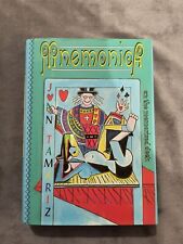 Mnemonica by Juan Tamariz - Hardcover Card Magic Book - Signed - Read Condition picture