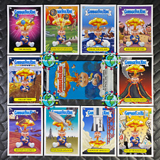 GARBAGE PAIL KIDS BNS1 2012 COMPLETE 10-CARD SET ADAM BOMB THROUGH HISTORY +WRAP picture