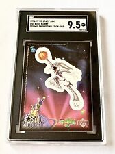 1996/1997 Upper Deck Space Jam Cosmic Showdown sticker # CS4 Bugs Bunny SGC 9.5 picture