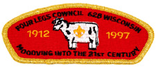 1997 National Jamboree CSP Four Lakes Council Patch Mooving 21st Wisconsin picture