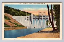 Armstrong County PA-Pennsylvania, Mahoning Dam, Spillway, Vintage Postcard picture