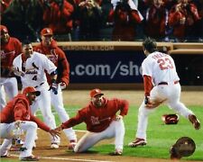 David Freese 2011 World Series Game 6 HR St. Louis Cardinals 11x14 Photo #1 picture