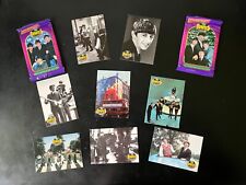 1993 The Beatles Collection Trading Cards LOT--2 unopened packs plus 8 singles picture