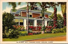 Linen Postcard The Wilmary Hotel in Lakeland, Florida~131740 picture